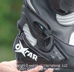 Oxtar TCS运动摩托车靴,扭力控制系统