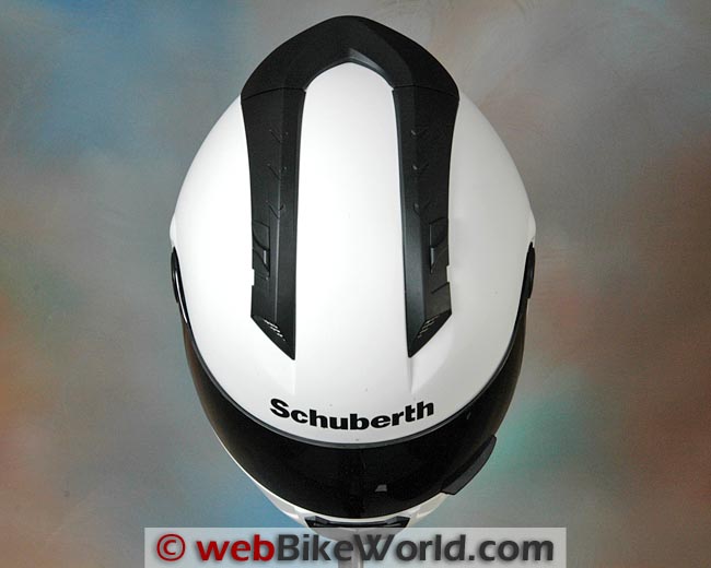 SCHUBERTH SR1头盔顶视图