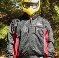 摩托车安全气囊的夹克