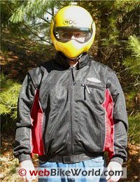 摩托车安全气囊的夹克