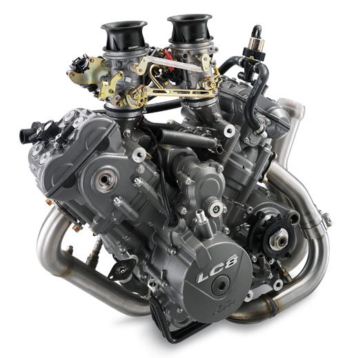 KTM 990超级公爵-引擎