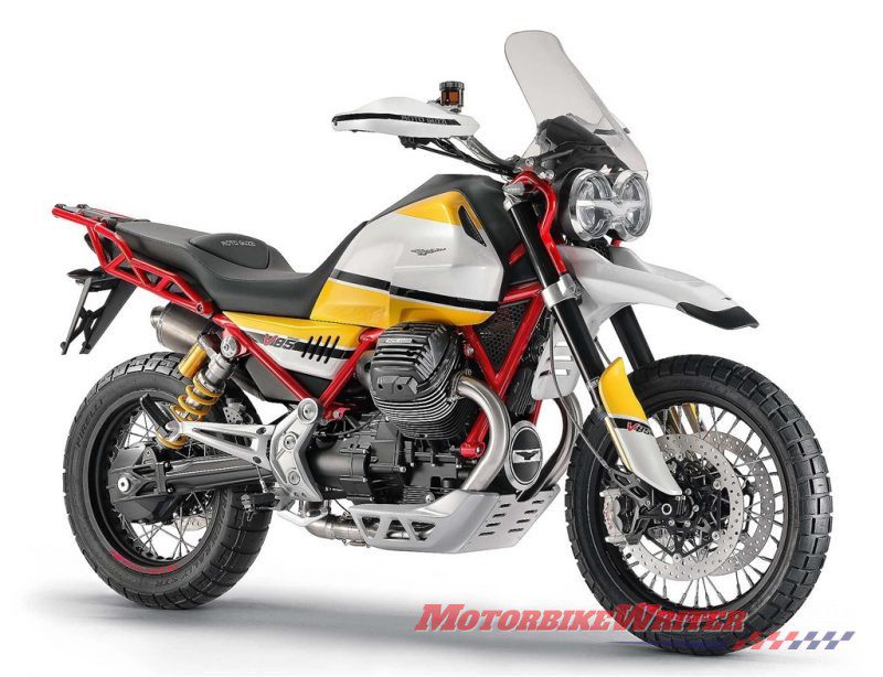 Moto Guzzi V85扰频器工厂Moto Guzzi工厂的概念