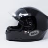 贝尔RS-2头盔侧面视图与遮阳板向上