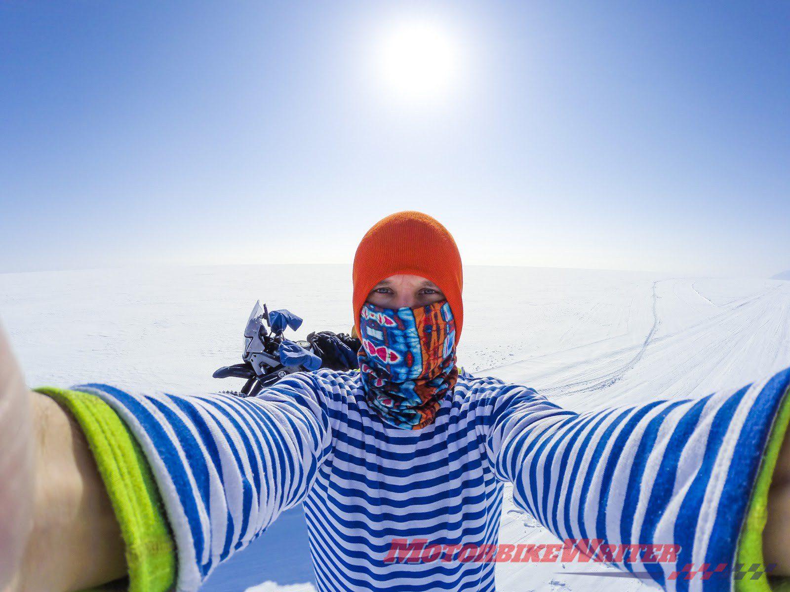 Karolis Mieliauskas将骑1000公里在西伯利亚温度降到-60度研究活跃的冥想。