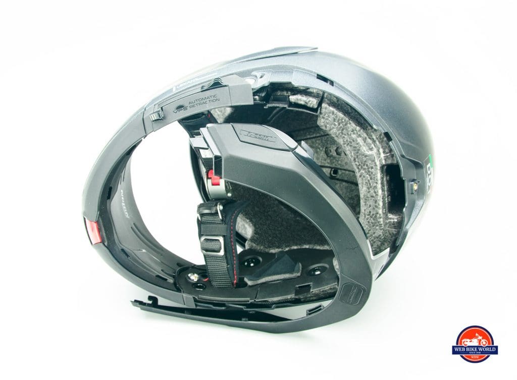 垫片封面诺兰N100-5头盔前N-Com B901L安装。