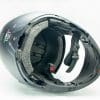 衬管移除从诺兰N100-5头盔N-Com B901L安装。