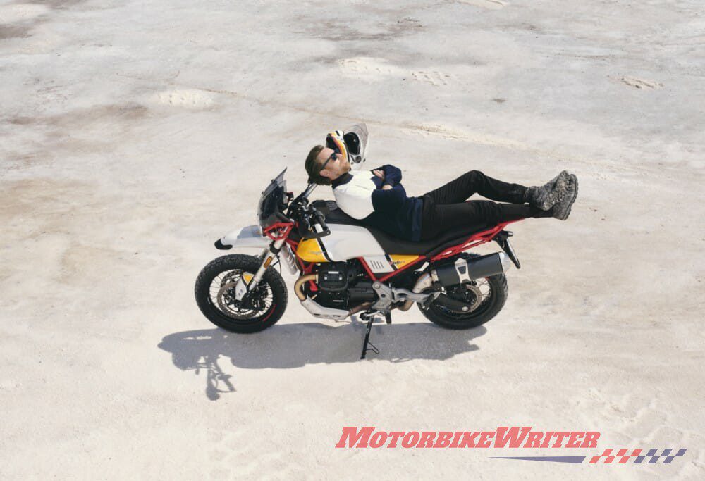 伊万·麦格雷戈摩托Guzzi V85TT Moto Guzzi和胜利