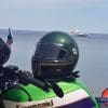 川崎摩托车上的NEXX X.G100赛车摩托车头盔