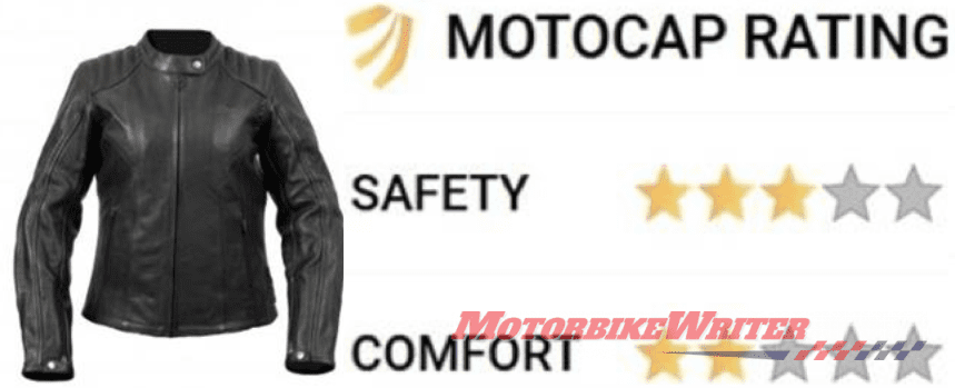 MotoCAP在其安全和热舒适评级中又增加了8件夹克和2条裤子，使总数达到160件。