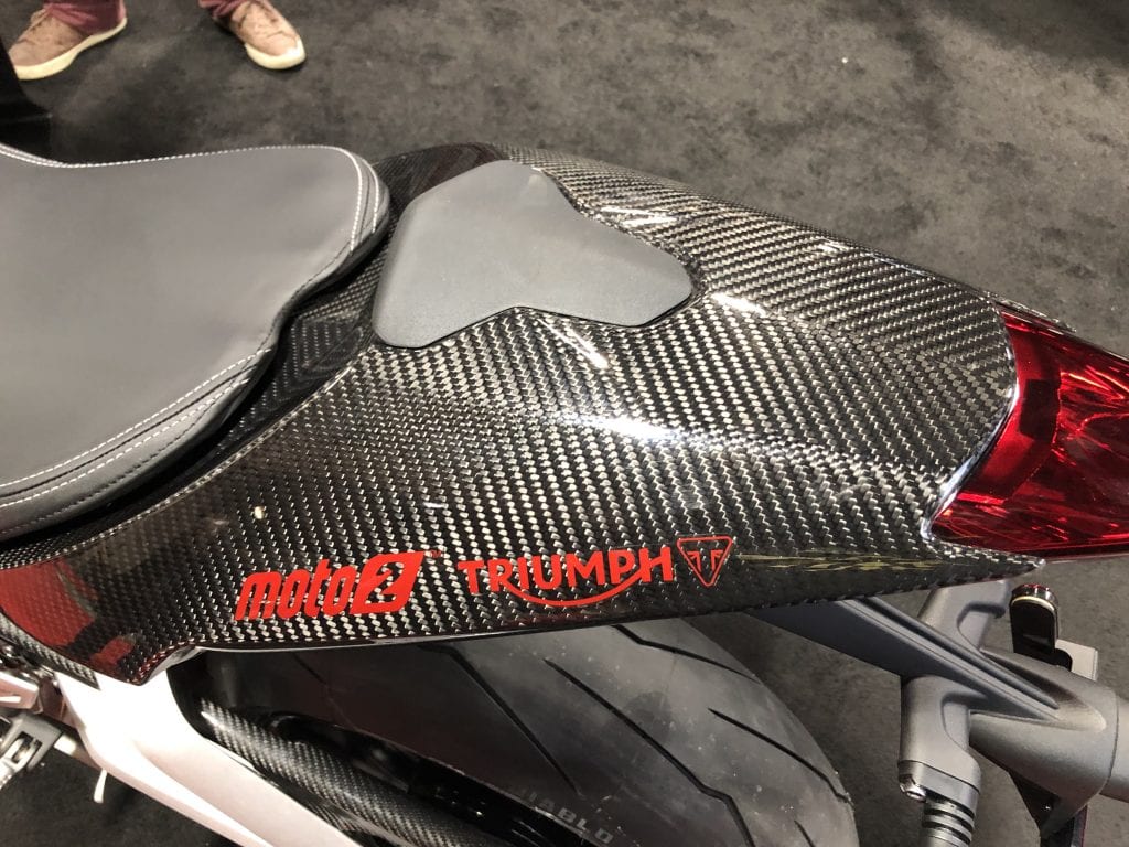 2020代托纳675胜利Moto2尾巴的细节