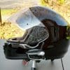 Cardo Scala Rider PACKTALK BOLD安装在Shoei QWEST上