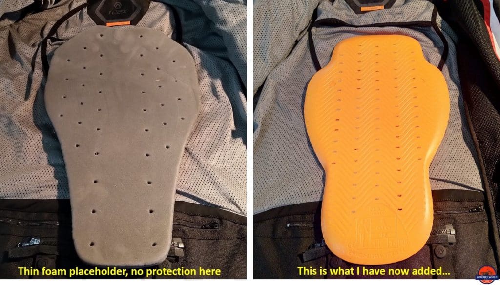 REAX约计Pro网格外套合适的护甲