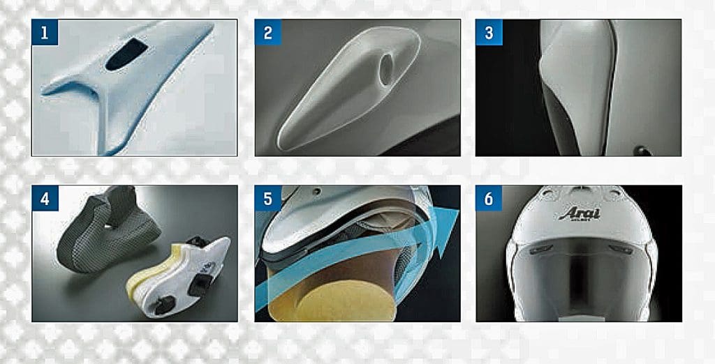 Arai XC头盔的6个特点