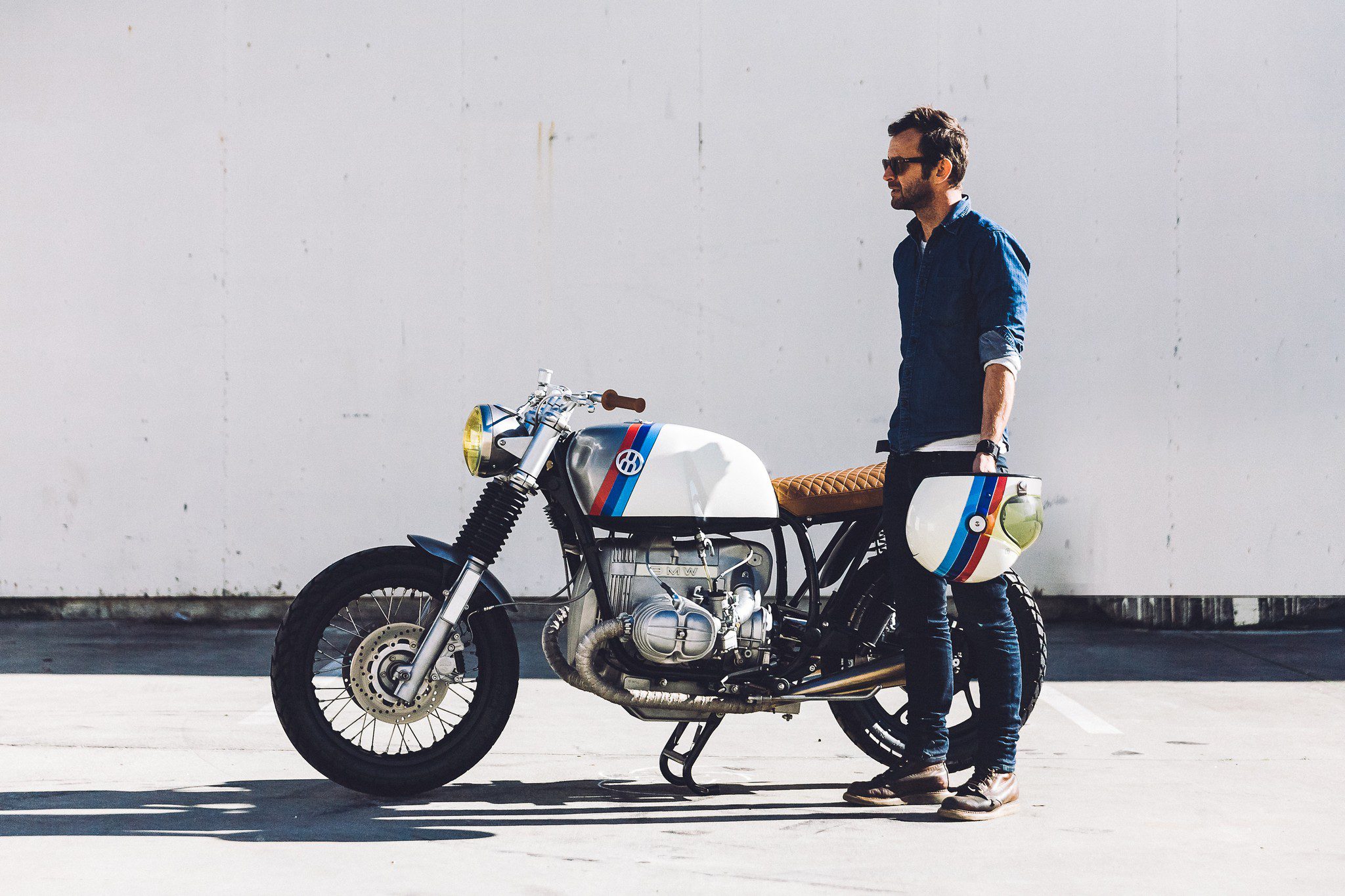 雨果·艾克尔斯从旧金山的Untitled摩托车一辆宝马的风俗