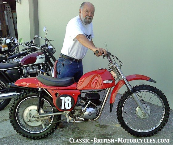 1973 Rickman 250，Rickman-Montessa，老式Dirtbike，经典越野摩托车，经典摩托车修复