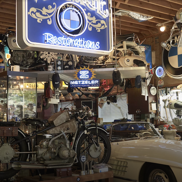 看到世界上最伟大的宝马摩托车私人收藏