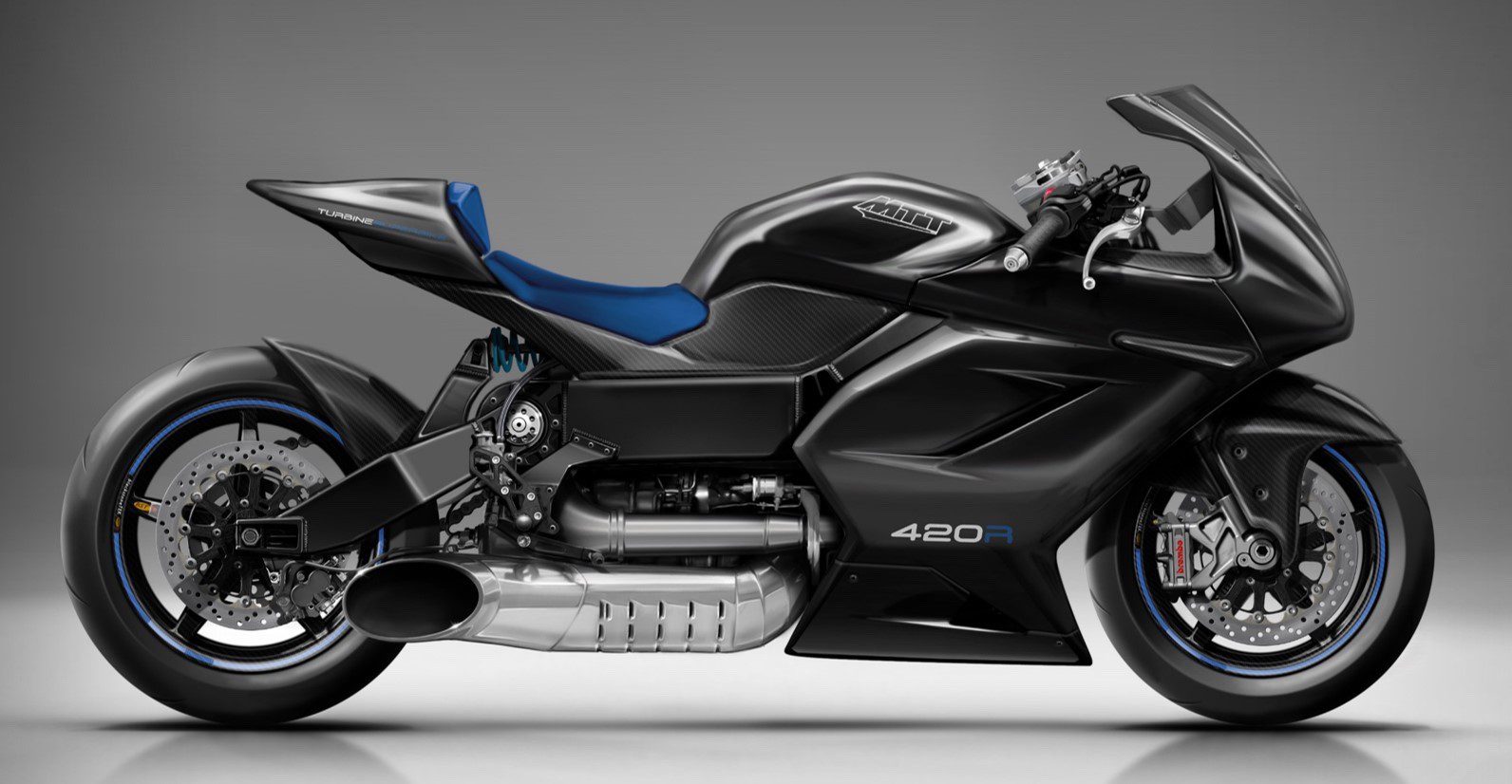 420 r涡轮摩托车赛车涡轮机技术