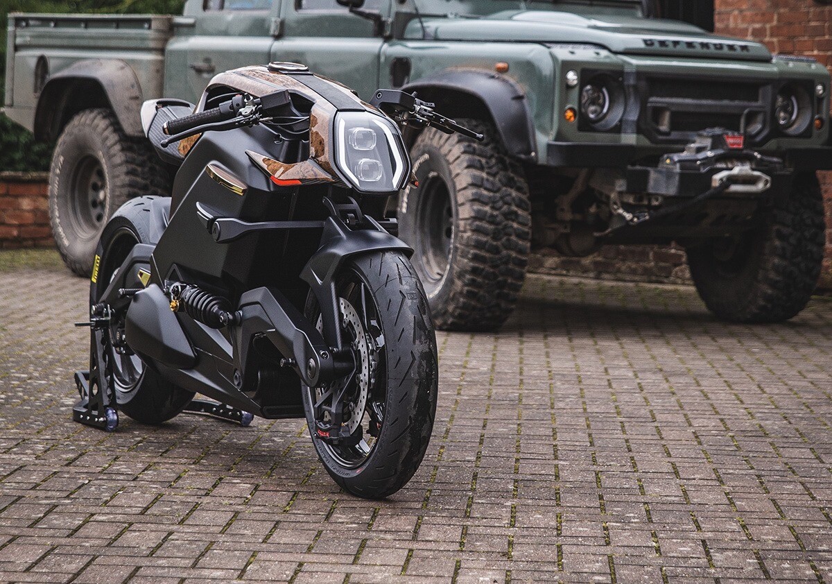 英国品牌Arc motorcycle的一款电动自行车——Vector摩托车