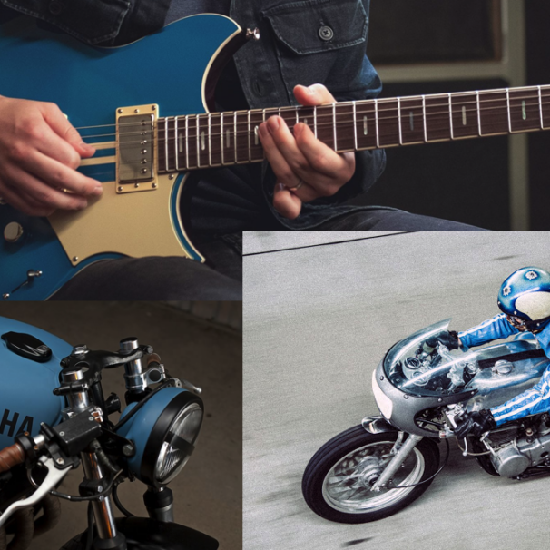 的咖啡馆racer-inspired吉他的雅马哈公司得到一个刷新为2022