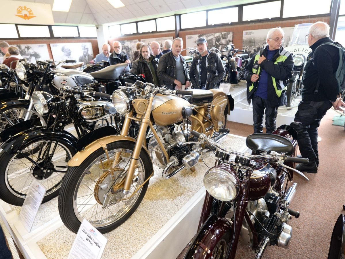 英国国家摩托车博物馆的景色。照片由伯明翰直播。