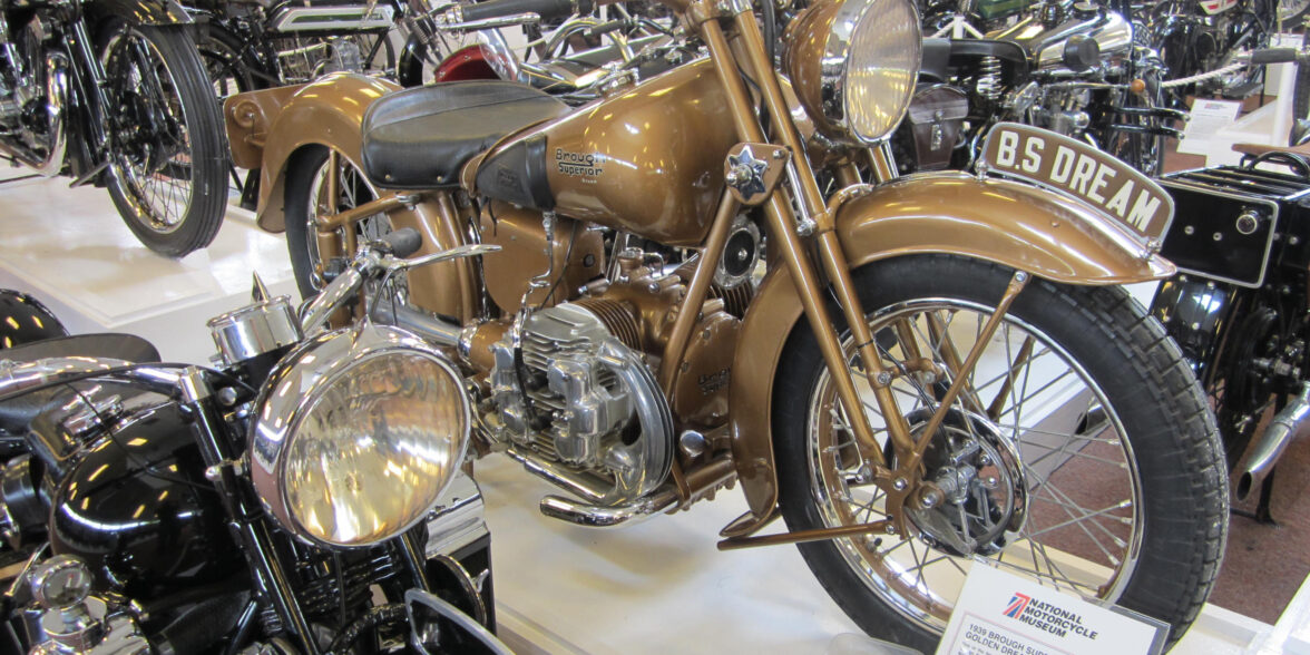 英国国家摩托车博物馆的景色。照片由约翰的摩托车新闻提供。