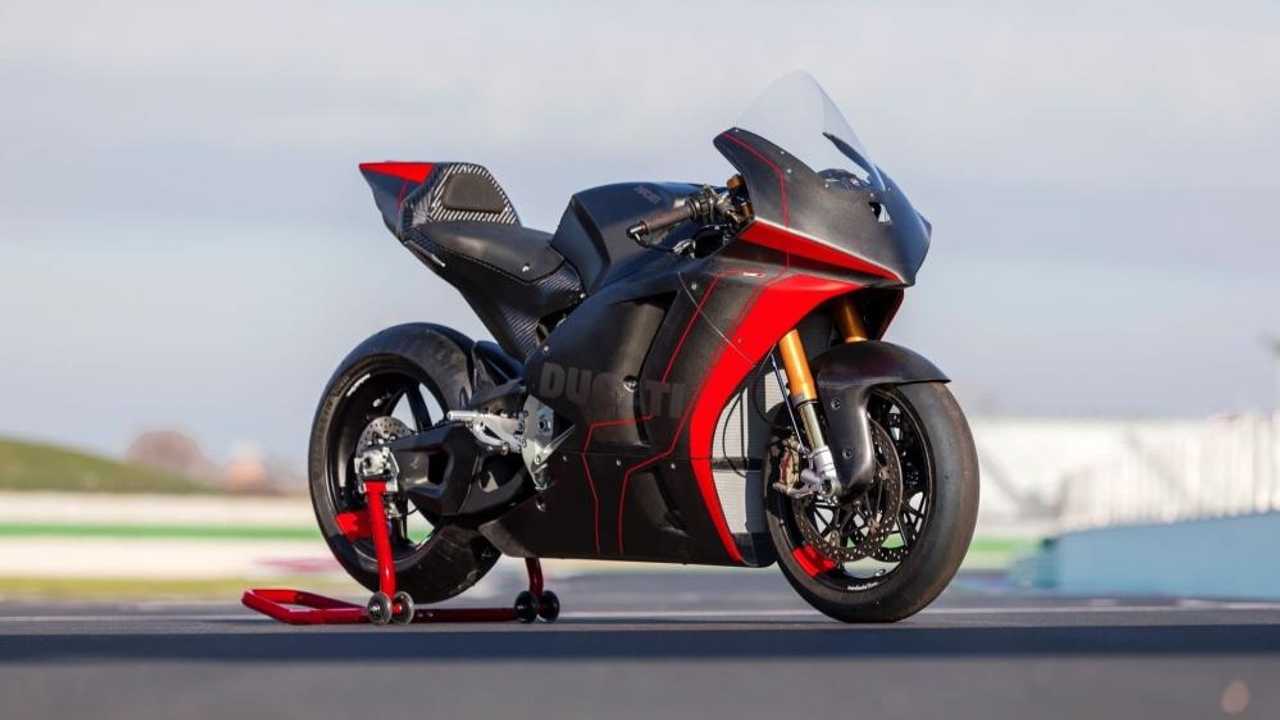 Ducati的V21L原型，因为2023年Motoe的迭代越来越近。媒体来自Rideapart。