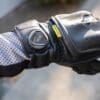 Knox Handroid Pod Mark IV Glove over mesh jacket sleeve