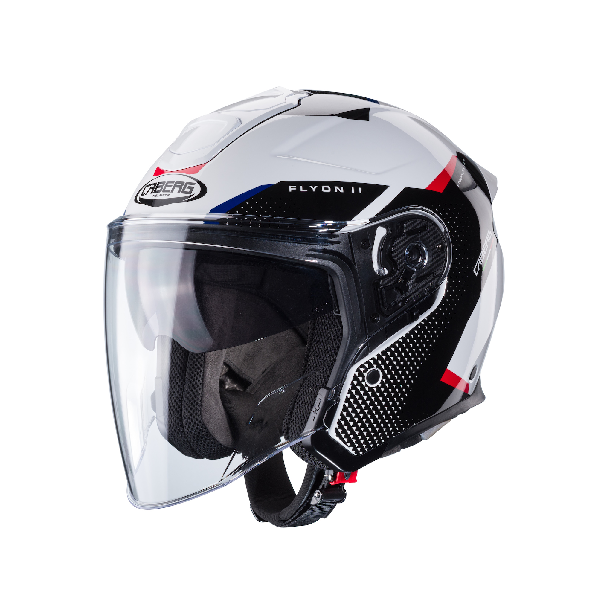 卡贝格最新的喷气头盔，FLYON II。媒体来源卡贝格的新闻稿。