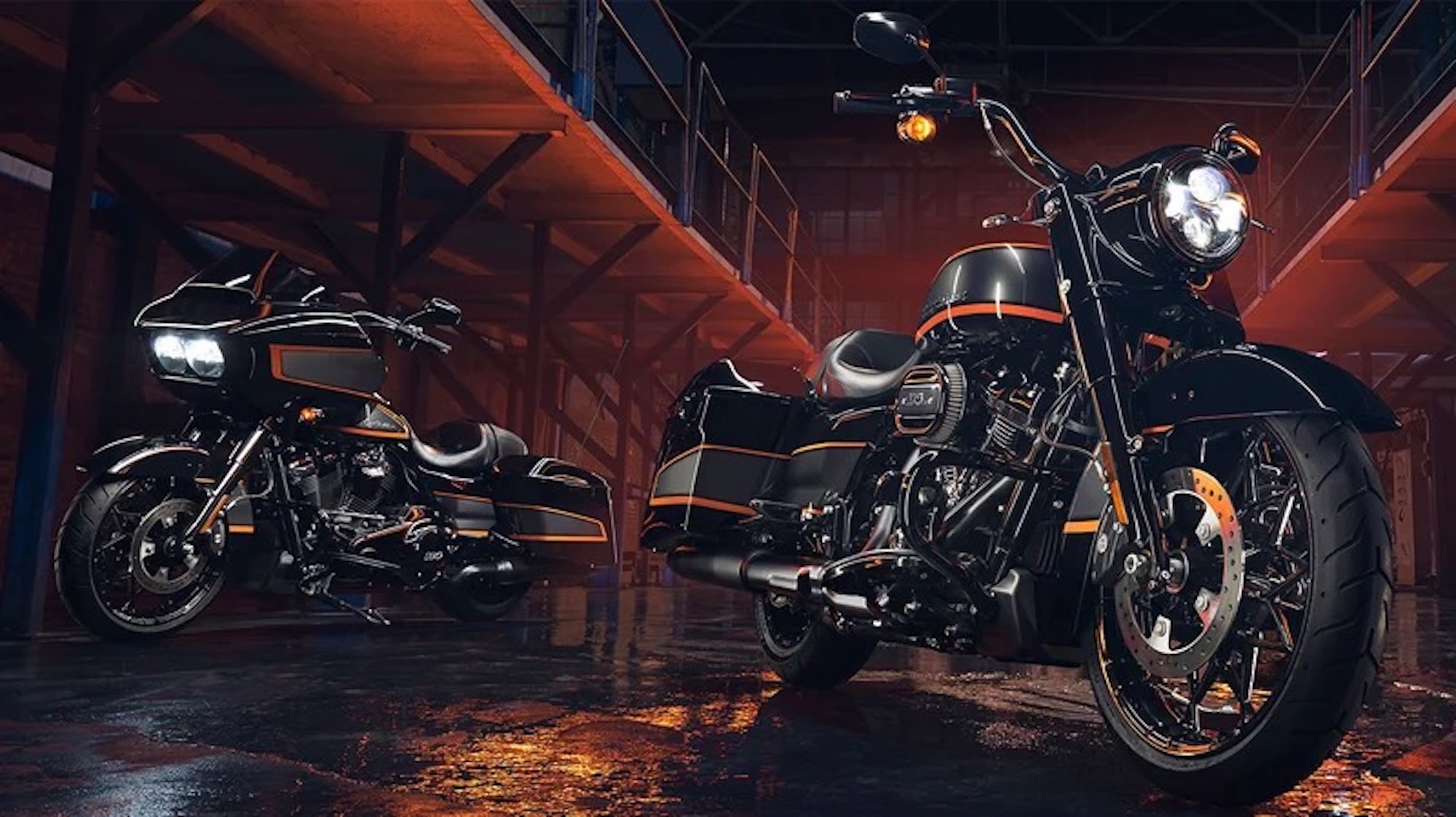 哈雷工厂顶点定制油漆。媒体来源Harley-Davidson。