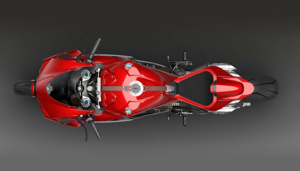 来看看MV Agusta的新限量版车型:supervelocity 1000 Serie Oro。媒体来源自MV Agusta。