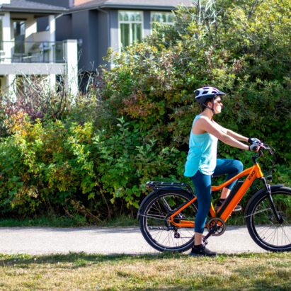 橙色2021 kbo微风电动自行车