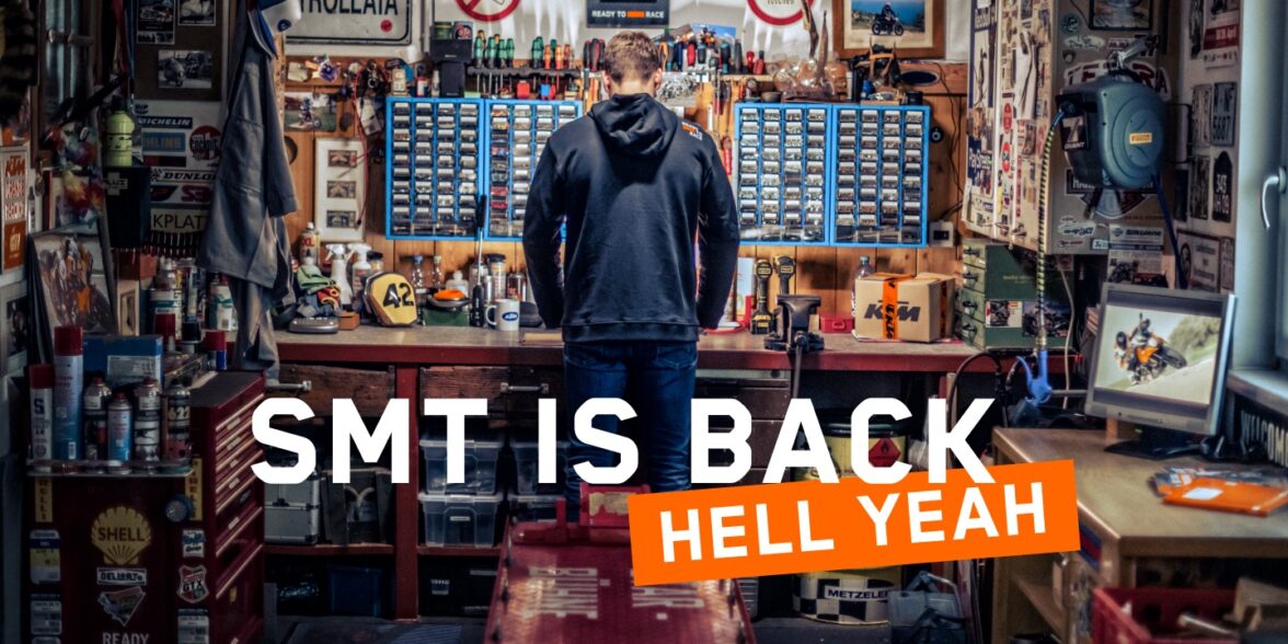 KTM在返回他们的SMT上提供的预告片媒体的视图。媒体来源KTM的新闻稿。