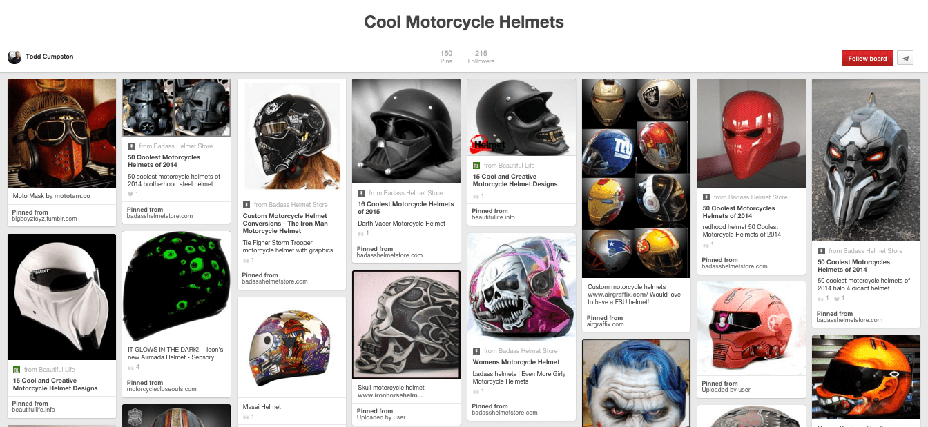 很酷的摩托车头盔