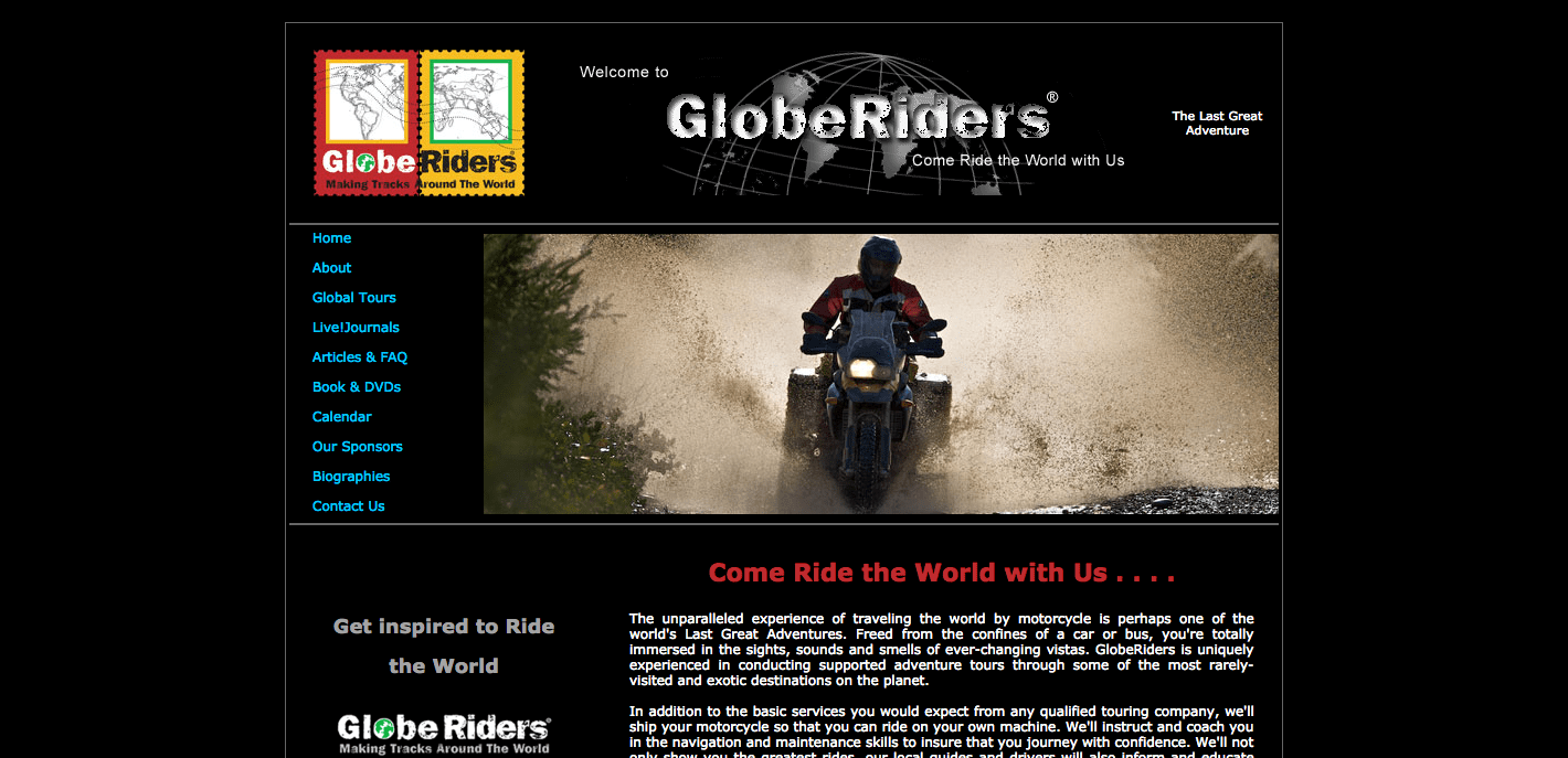 GlobeRiders您的摩托车冒险旅游公司
