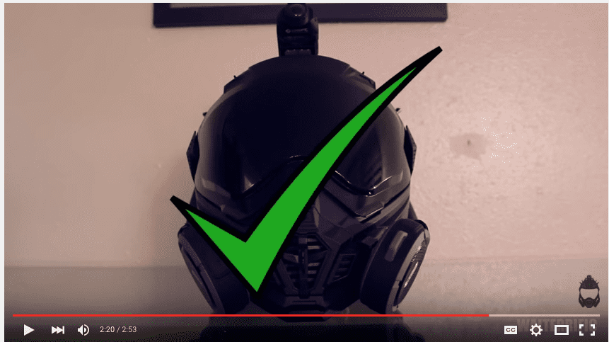 如何制作Venator Mark II头盔9