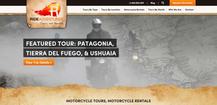 摩托车旅行，摩托车租赁，冒险骑行旅行