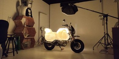 本田猴子的视图将成为第一个摩托车原型通过2700英里。媒体来自Visordown。