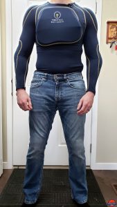 Forcefield运动衬衫1 &运动裤子1 +牛仔裤