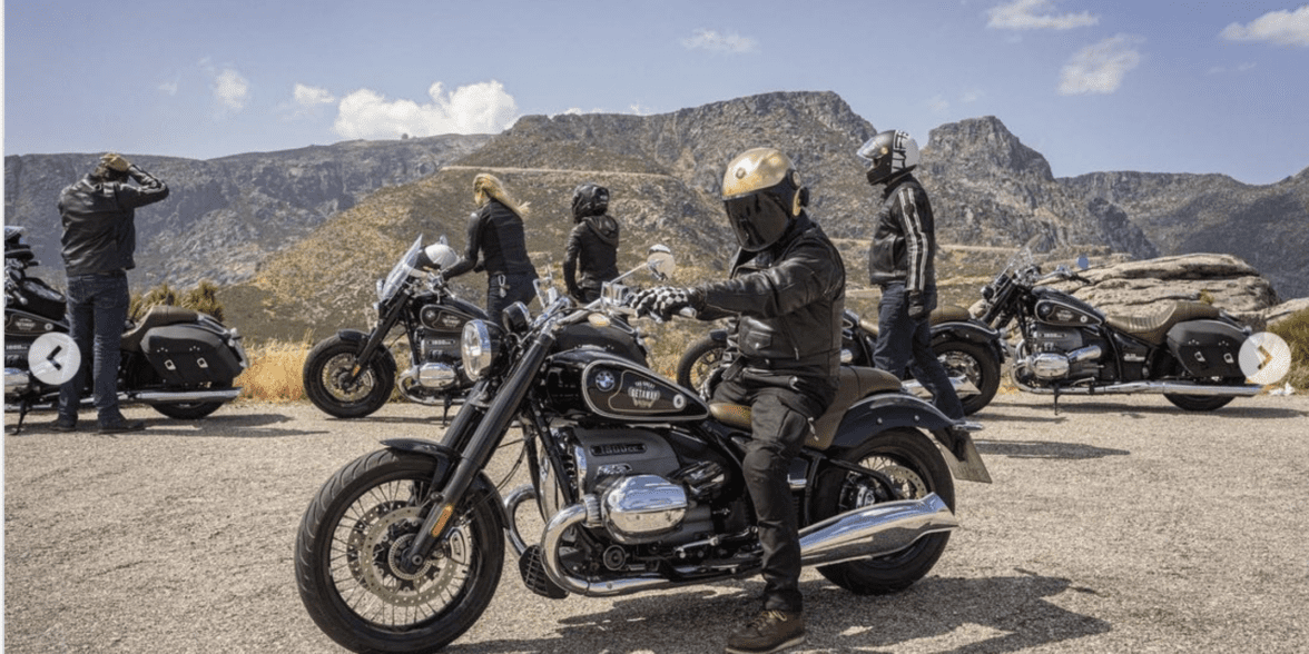 的风景和人在宝马Motorrad“度假”——是一个密集的摩托车骑,一切都照顾。