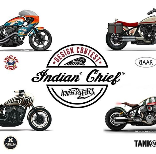 看到佛的四个竞争构建的一部分的“印度摩托车车轮X &波印第安酋长设计大赛”