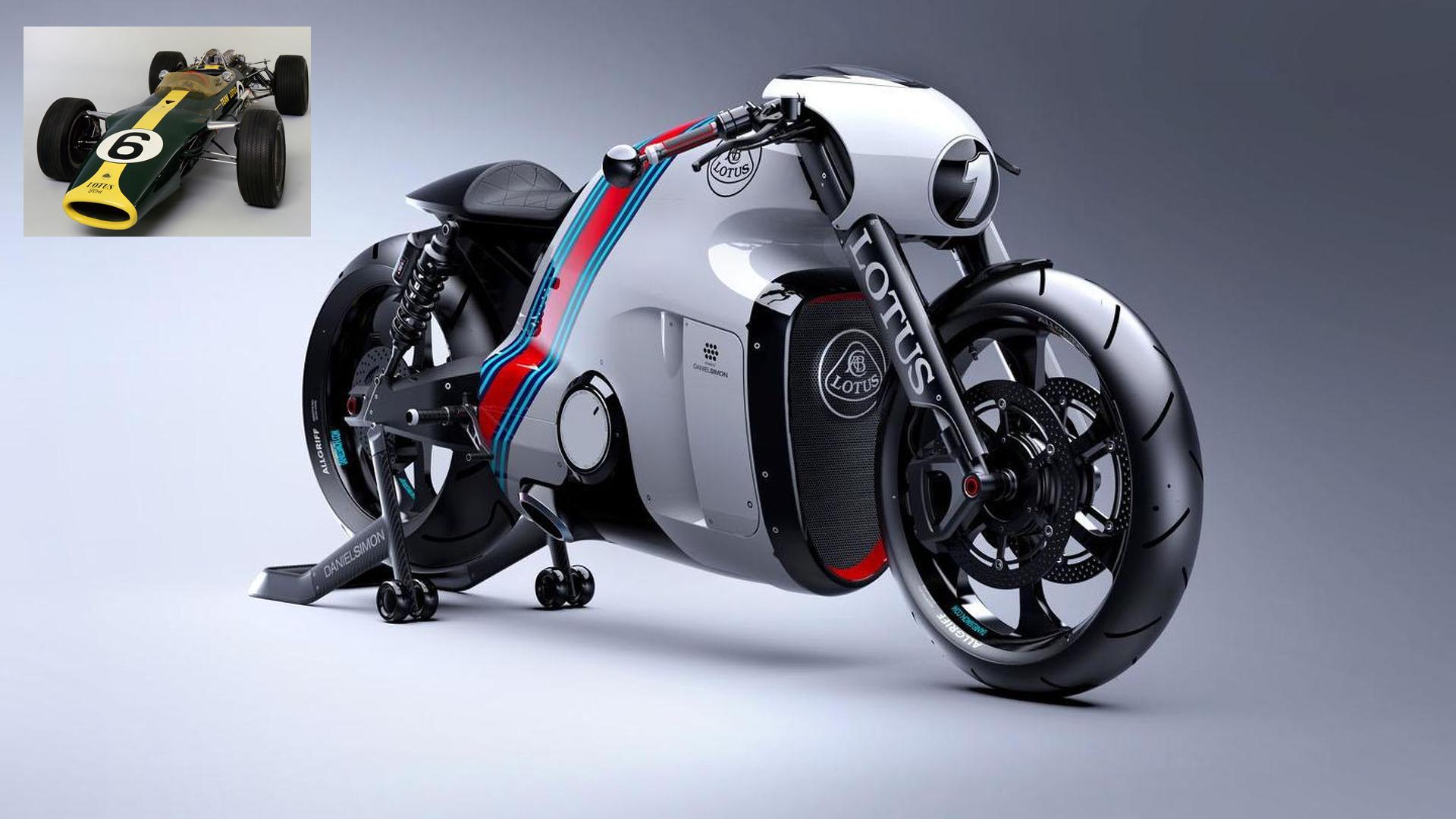 一辆以超级跑车为灵感的摩托车